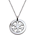 Stainless Steel Snowflake Necklace