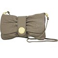 Franchi 'Sabine' Crinkle Clutch Bag