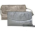 Franchi 'Brigitta' Metallic Clutch Bag
