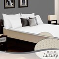 E.C.O. Luxury Latex 2-inch Full-size Reversible Mattress Topper with Cover