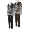 Adi Designs Plus Size 2-piece Pant Suit