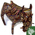 Painted Tin Warthog (Zimbabwe)