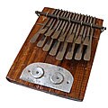 Recycled 15-key Mbira Instrument (Zimbabwe)