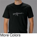 Los Angeles Pop Art Men's 'Rifle' T-shirt