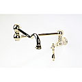 Giagni Traditional Wallmount Millennium Brass Pot Filler