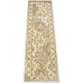 Indo Tabriz Beige Runner Rug (2'6 x 8')
