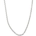 Sterling Essentials Sterling Silver 18-inch Cable Chain (1mm)