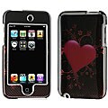 Apple iPod Touch 2G Carbon Fiber Heart Hard Case