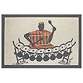 'Xylo Player' Painting (Ghana)