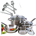 Professional 18/10 Stainless Steel 7-piece Cookware Set
