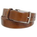 Joseph Abboud Men's Brown Italian Leather Belt