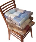 Berwick Plaid Nonslip Chair Pads (Set of 4)