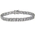 Sterling Silver 1/2ct TDW Diamond Tennis Bracelet (J-K, I3)