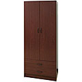 Mahogany 2-door Wardrobe