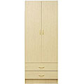 Maple 2-door Wardrobe