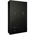 Black 3-door Wardrobe