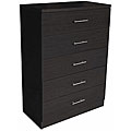 Karen 5-drawer Black Dresser