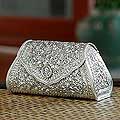 Sterling Silver 'Kanok Elegance' Petite Purse (Thailand)