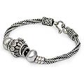 Sterling Silver 'Thai Ode' Braided Bracelet (Thailand)