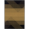 Reviews on 45 Rpm Spacer Tee Laguna Beige/ Black Polypropylene Rug (2'5 x 4'5)
