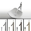 Essential roadmap on Antique china Kraus White Tulip Sink and Bruno Bathroom Faucet