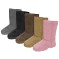 Adi Designs Women's Lug Sole Microsuede Boots