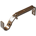 Essential guideline on Wrought iron decor Bronze Medallion Adjustable Drapery Bracket