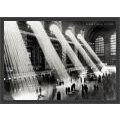 'Grand Central Station' Framed Textured Art