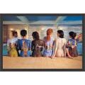 'Pink Floyd Back Catalog' Framed Textured Art