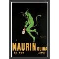Leonetto Cappiello 'Maurin Quina, 1920' Framed Textured Art