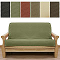 Elegant Ribbed Full-size Futon Cover