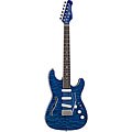 Photos and reviews on Guitar Gigastudio Luna Deco Series Teal Semi-hollow STE Electric Guitar
