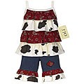 JoJo Designs Girl's 2-piece Western Rumba-style Set