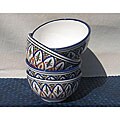 5 in. Soup/Cereal Bowl, Tabarka Design - set of 4 (Tunisia)