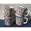 Tabarka Design Coffee Mugs (Tunisia)