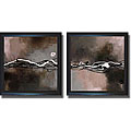 Maitland 'Syncopation I and II' 2-piece Canvas Art