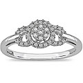 10k White Gold 1/5ct TDW Diamond Ring