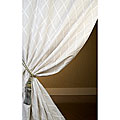 Exclusive Patterned Faux Silk 108-inch Curtain Panel