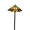 Tiffany-style Octigon Floor Lamp