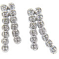 Sterling Silver 1/4ct TDW Diamond Earrings (J-K, I3)