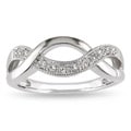 Sterling Silver 1/10ct TDW Diamond Ring (J-K, I3)