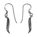 Sterling Silver 1/6ct TDW Black Diamond Earrings