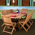 Barcelona 9-piece Teak Dining Set