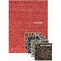 Meaningful info on Area rug Dark Hand-woven Dulce Shag Wool Rug (4' x 6')