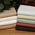 Wrinkle-resistant 300 Thread Count Woven Stripe Cotton Sheet Set