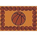 Basketball Fun Rug (3'3 x 4'10)