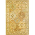 Indo Tabriz Hand-tufted Beige/ Ivory (4' x 6')
