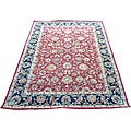 Indo Mahal Red/ Beige Rug (8' x 11')