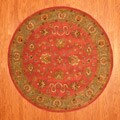 Indo Mahal Hand-tufted Rug (6' Round)