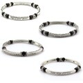 Religious Magnetic Tuchi Beads Fashion Bangles